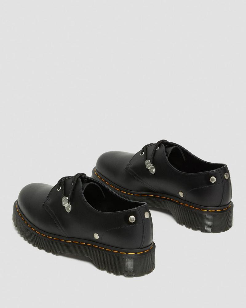 Dr Martens 1461 Bex Stud Leren Oxford Schoenen Heren Zwart | NL 226XYU